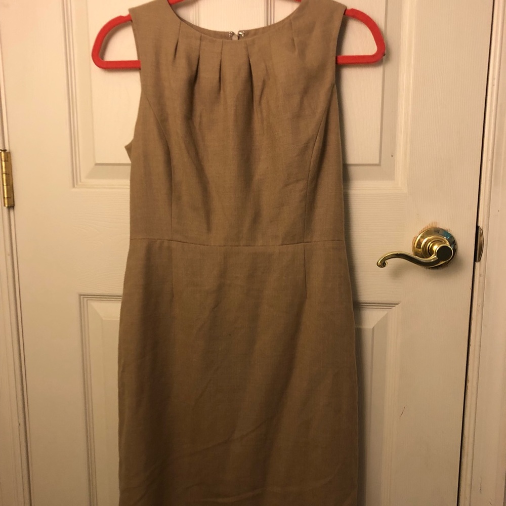 Banana Republic Tan Work Dress
